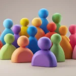 Create Multiple accounts icon 3d