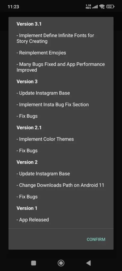 All Versions 5 Honista APK